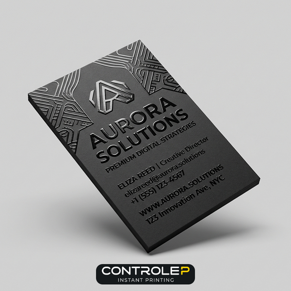Carte de Visite Vernis Sélectif 3D