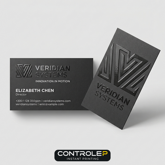 Carte de Visite Vernis Sélectif 3D