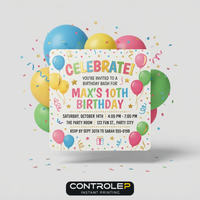 Invitation Anniversaire
