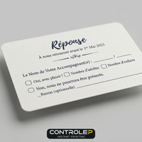 Carte RSVP