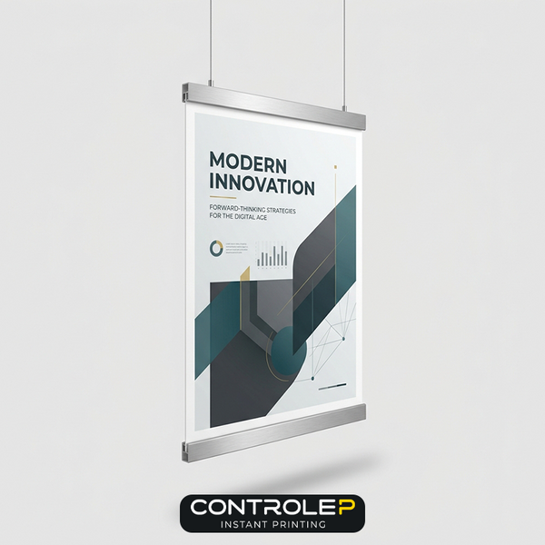 Affiche Suspendue Aluminium
