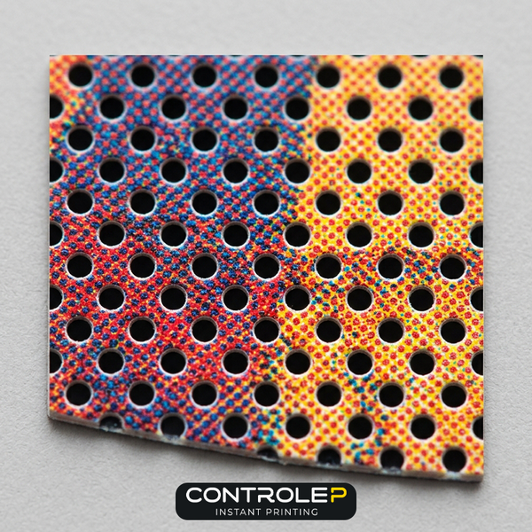 Autocollant One Way Micro-perforé