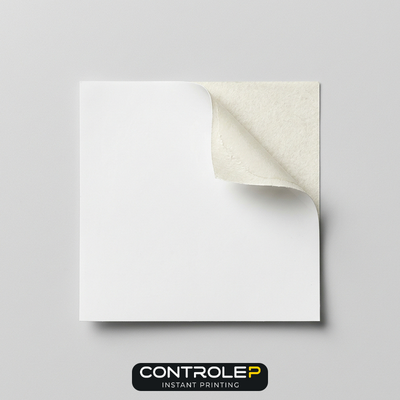 Autocollant Vinyle Blanc