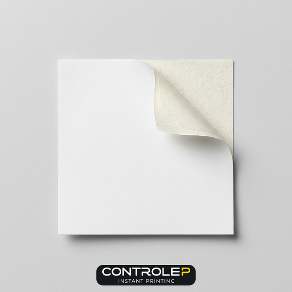 Autocollant Vinyle Blanc