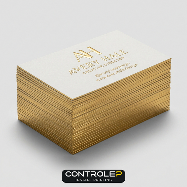 Carte de Visite Dorure 3D