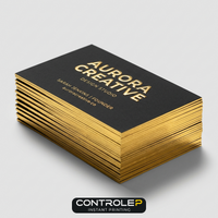 Carte de Visite Dorure 3D