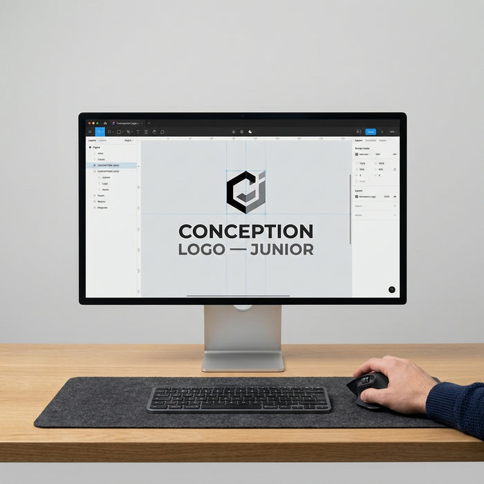 Conception Logo — Infographiste Junior