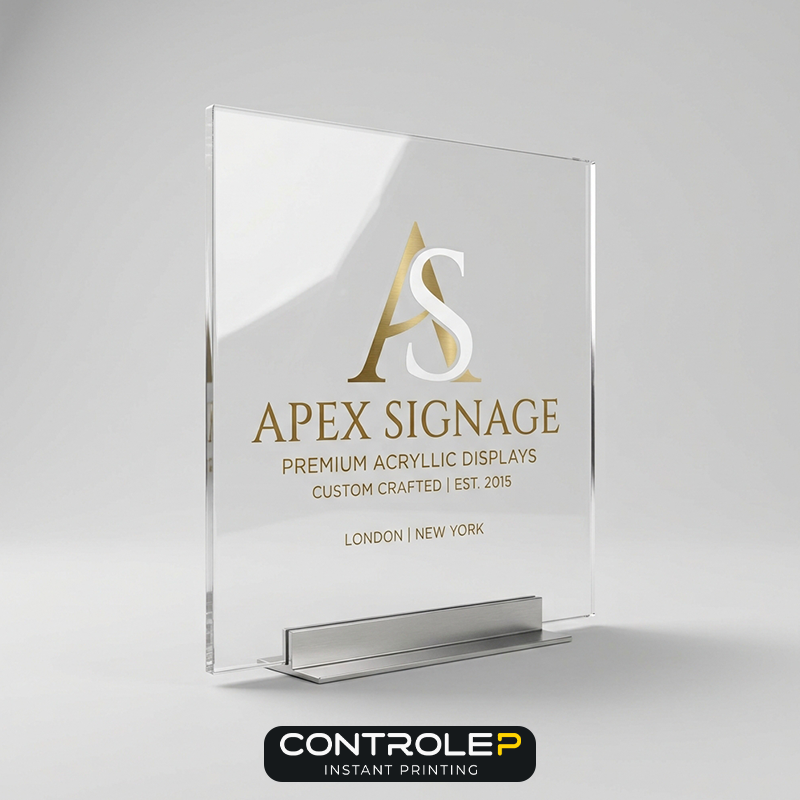 Impression Plexiglas