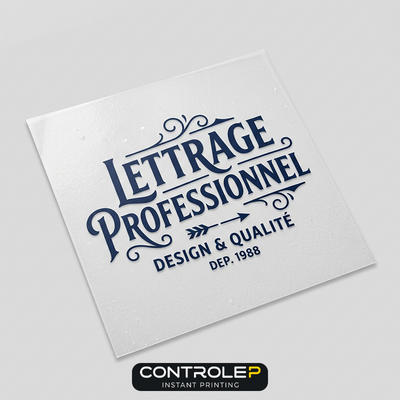 Lettrage Vinyle Découpe
