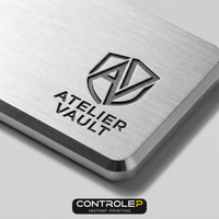 Porte-carte Aluminium